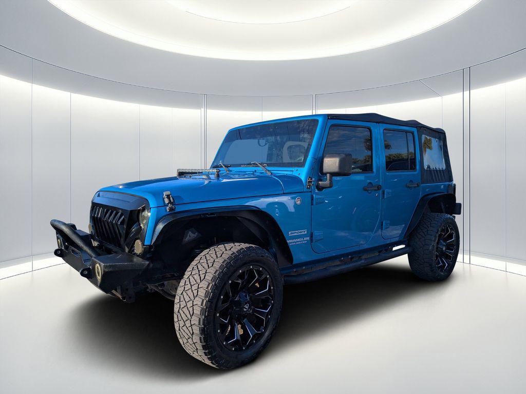 used 2010 Jeep Wrangler Unlimited car, priced at $13,484