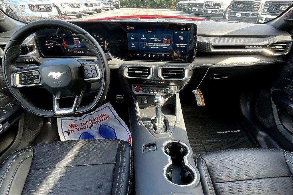new 2025 Ford Mustang car, priced at $58,855