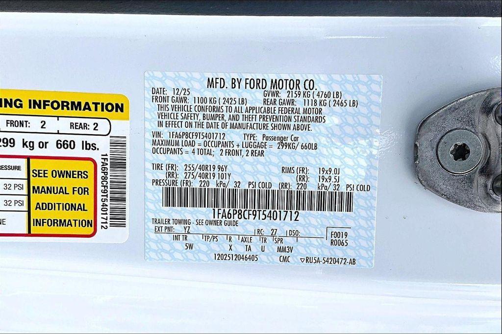 new 2026 Ford Mustang car, priced at $64,935