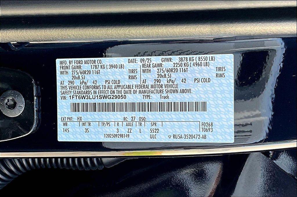 new 2025 Ford F-150 Lightning car, priced at $65,685