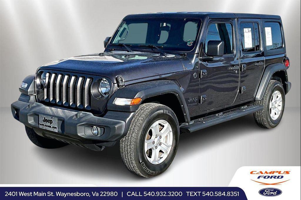 used 2022 Jeep Wrangler Unlimited car, priced at $30,366