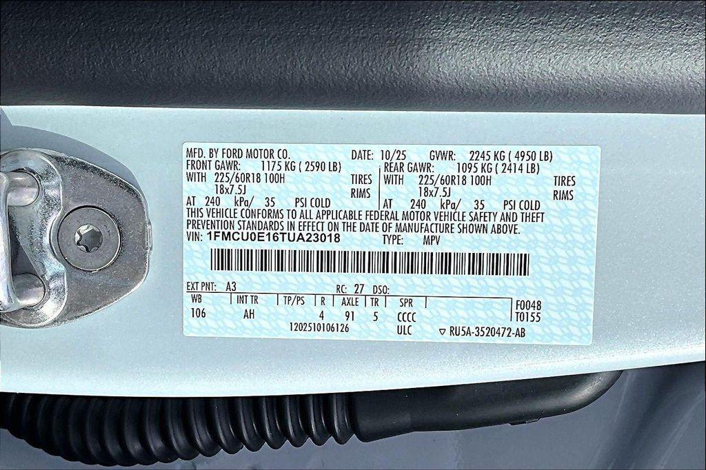 new 2026 Ford Escape PHEV car, priced at $33,502