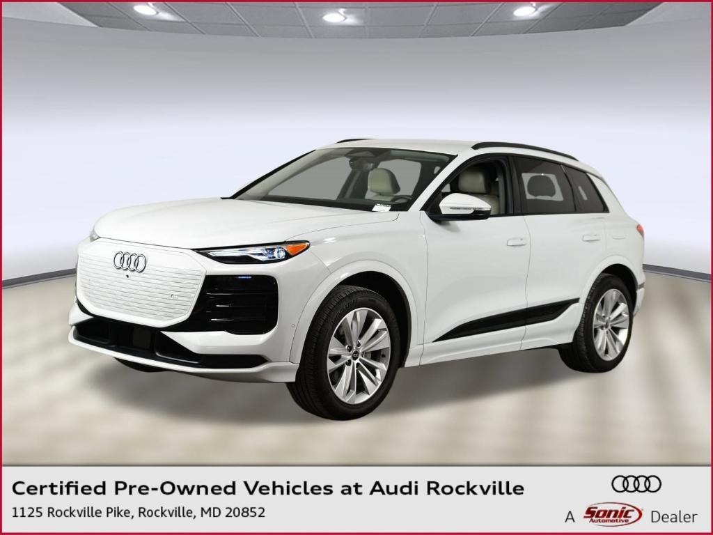 used 2025 Audi Q6 e-tron car, priced at $40,996
