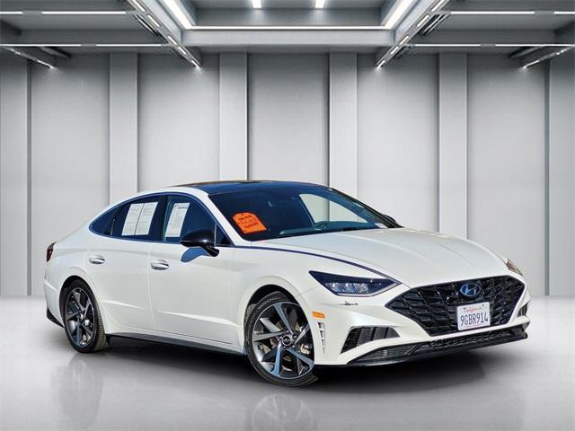 used 2022 Hyundai Sonata car, priced at $20,400