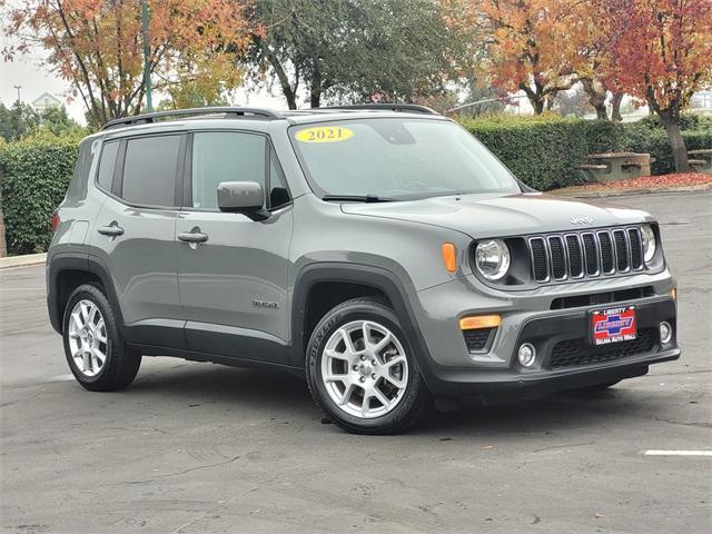 used 2021 Jeep Renegade car, priced at $14,300