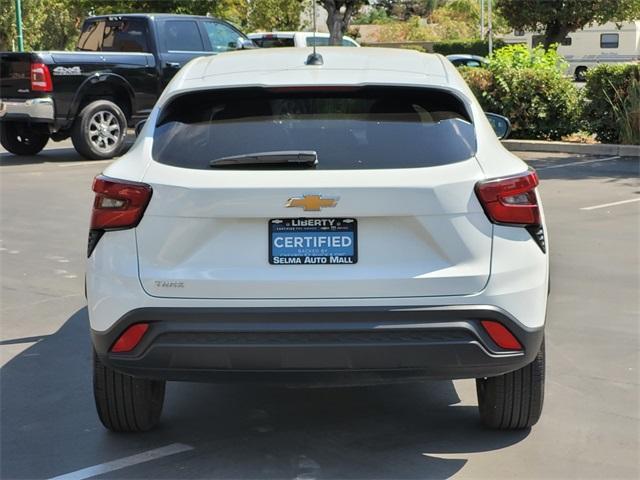 used 2025 Chevrolet Trax car, priced at $21,400