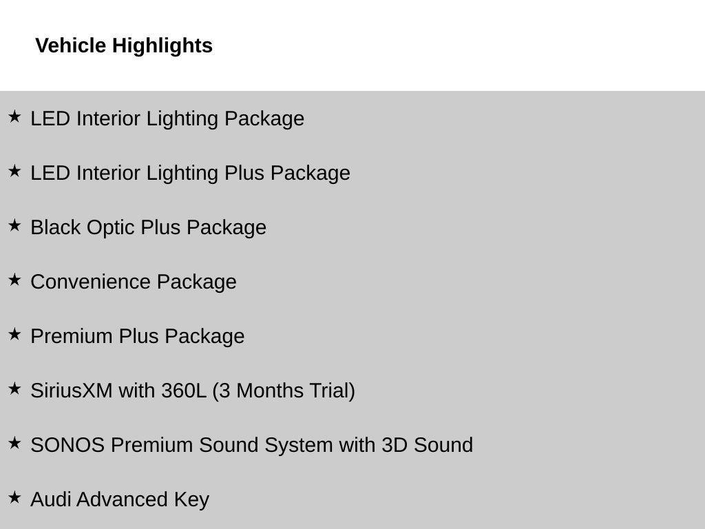 used 2025 Audi Q3 car, priced at $36,257