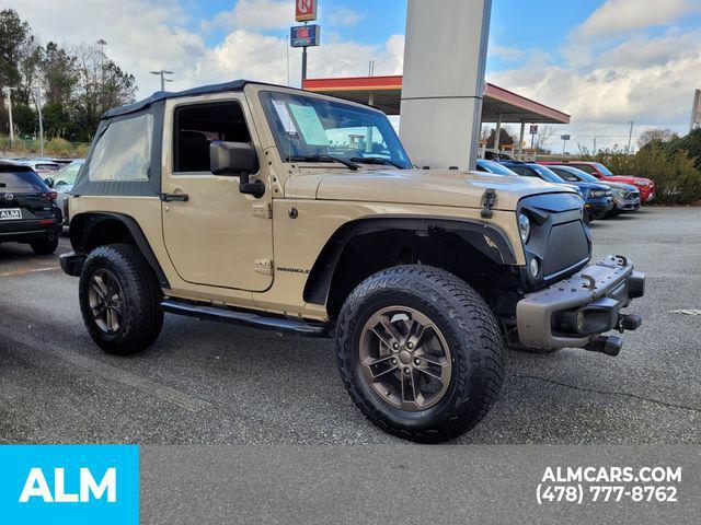 used 2016 Jeep Wrangler car, priced at $15,720