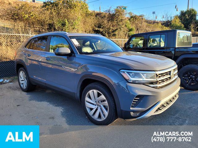 used 2021 Volkswagen Atlas Cross Sport car, priced at $18,720