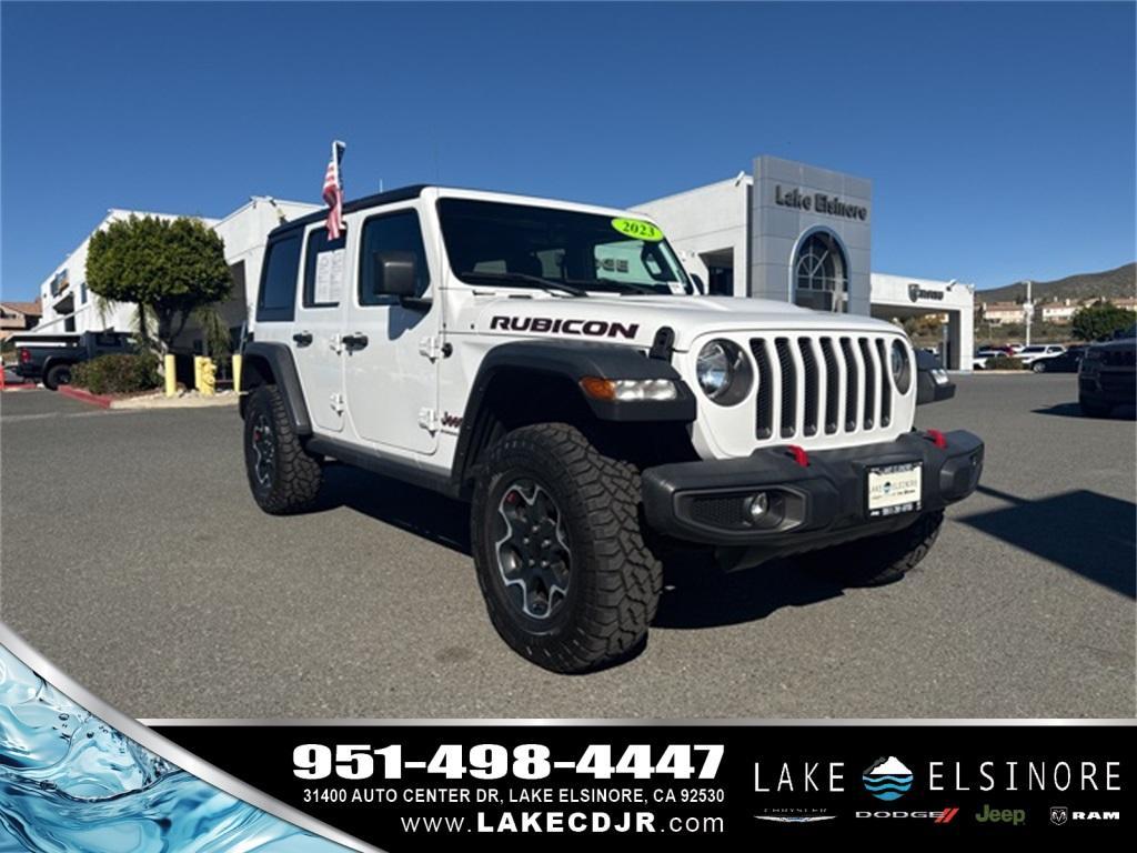 used 2023 Jeep Wrangler car, priced at $31,438