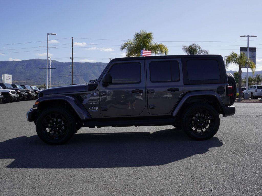 used 2022 Jeep Wrangler Unlimited 4xe car, priced at $23,427