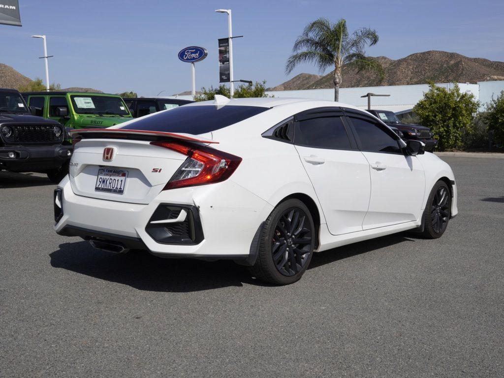 used 2020 Honda Civic Si car, priced at $21,888
