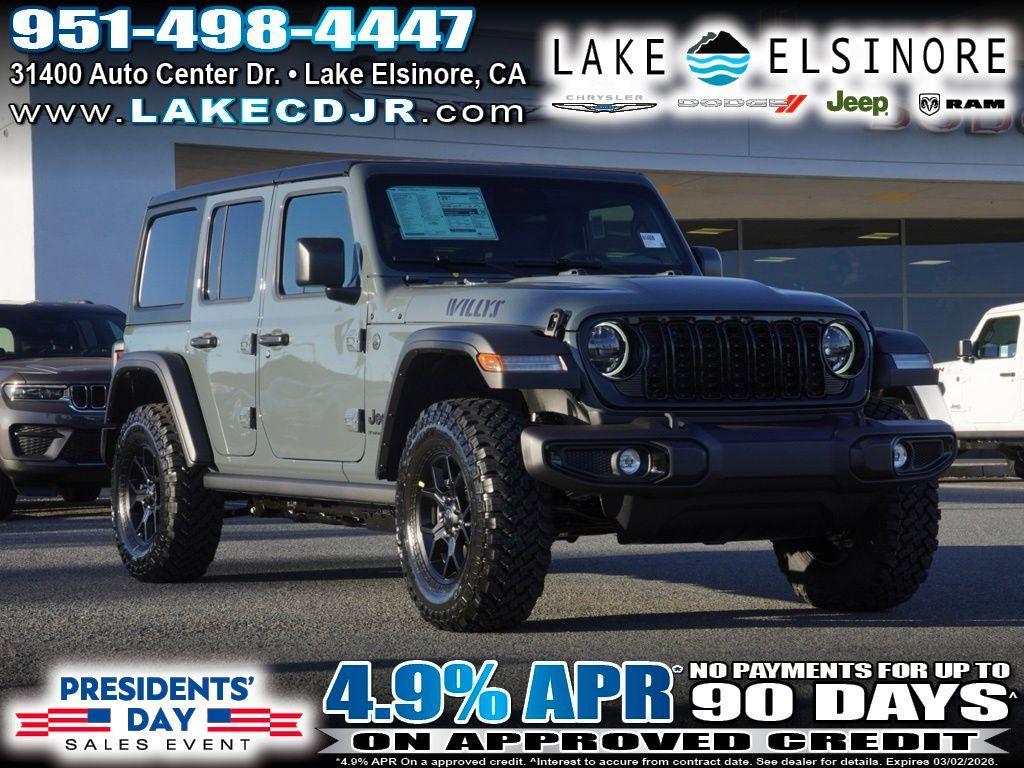 new 2026 Jeep Wrangler car, priced at $40,026