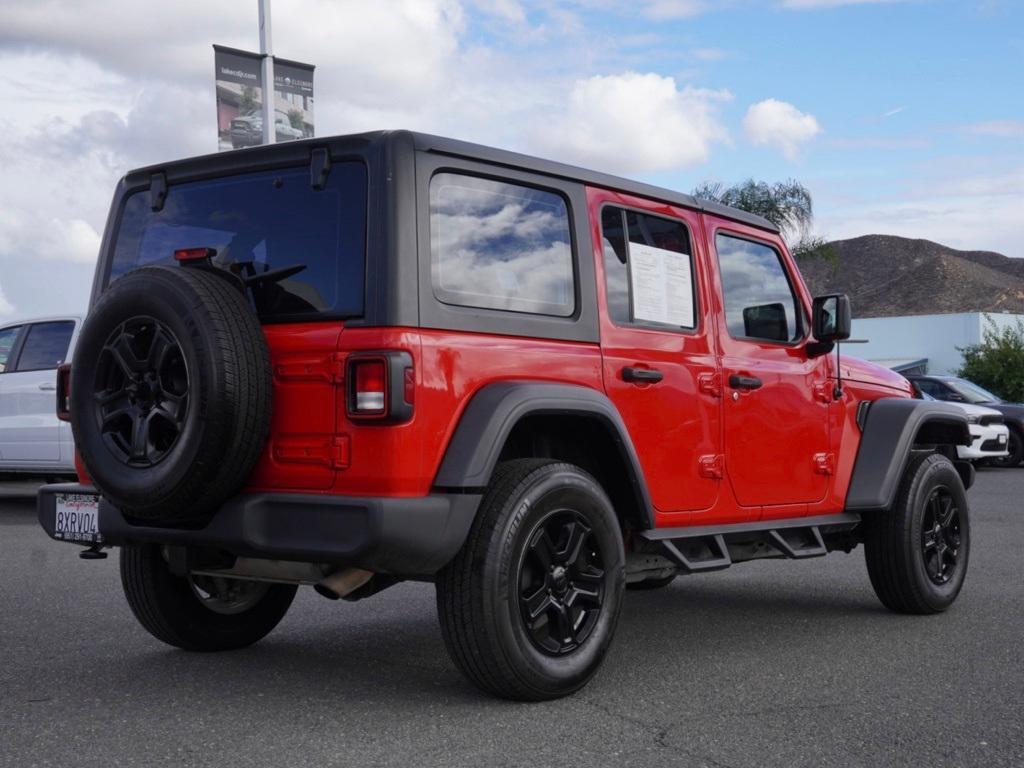 used 2019 Jeep Wrangler Unlimited car, priced at $17,653