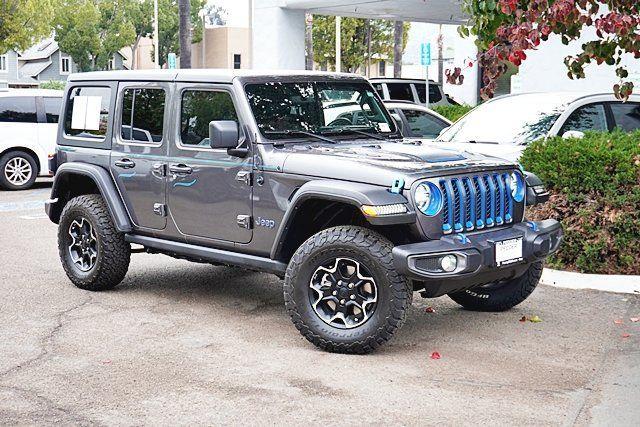 used 2021 Jeep Wrangler Unlimited 4xe car, priced at $28,250
