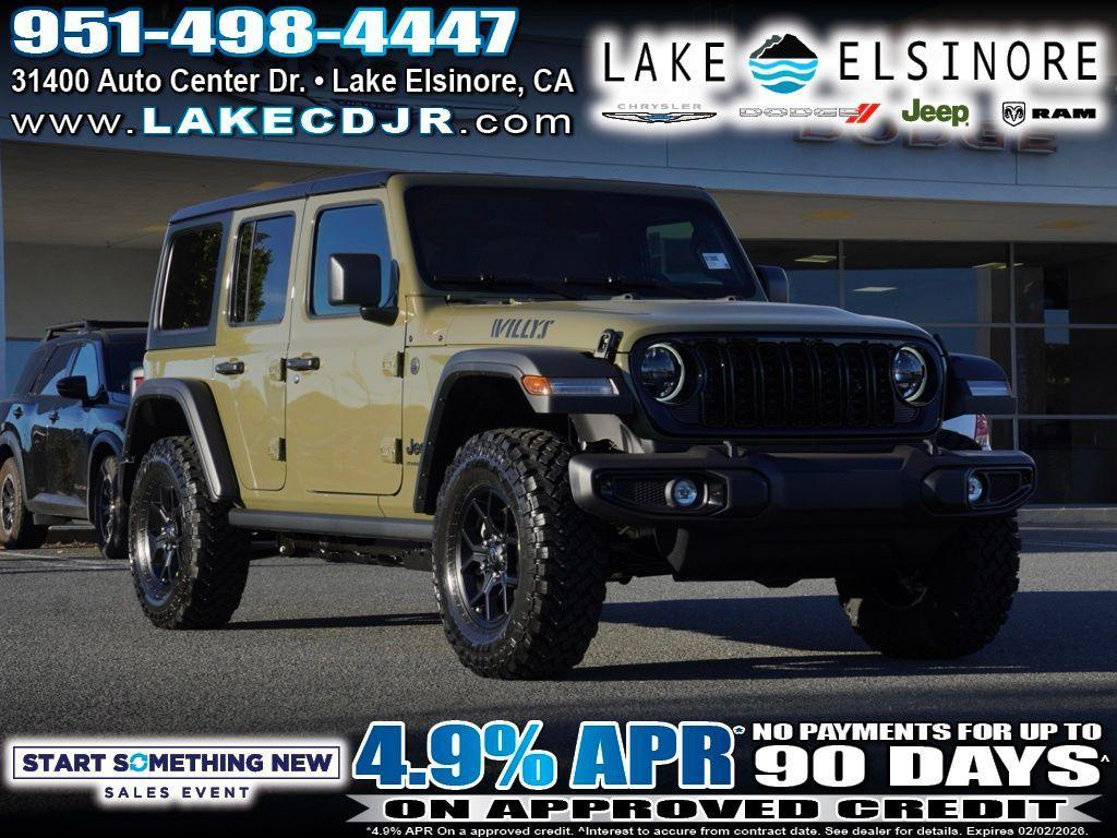 new 2026 Jeep Wrangler car, priced at $38,783