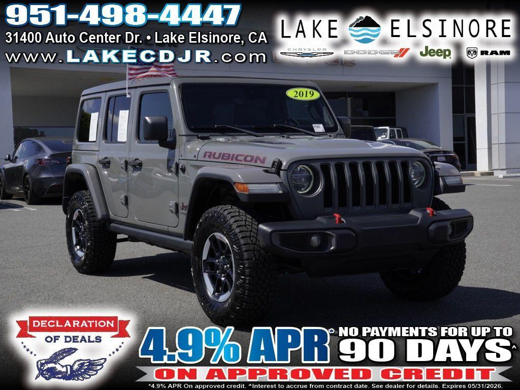 used 2019 Jeep Wrangler Unlimited car, priced at $30,422