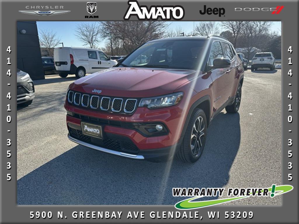 used 2023 Jeep Compass car, priced at $21,778