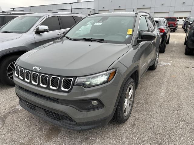 used 2024 Jeep Compass car, priced at $21,355