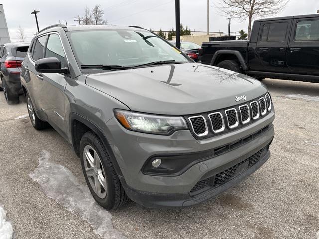 used 2024 Jeep Compass car, priced at $21,355