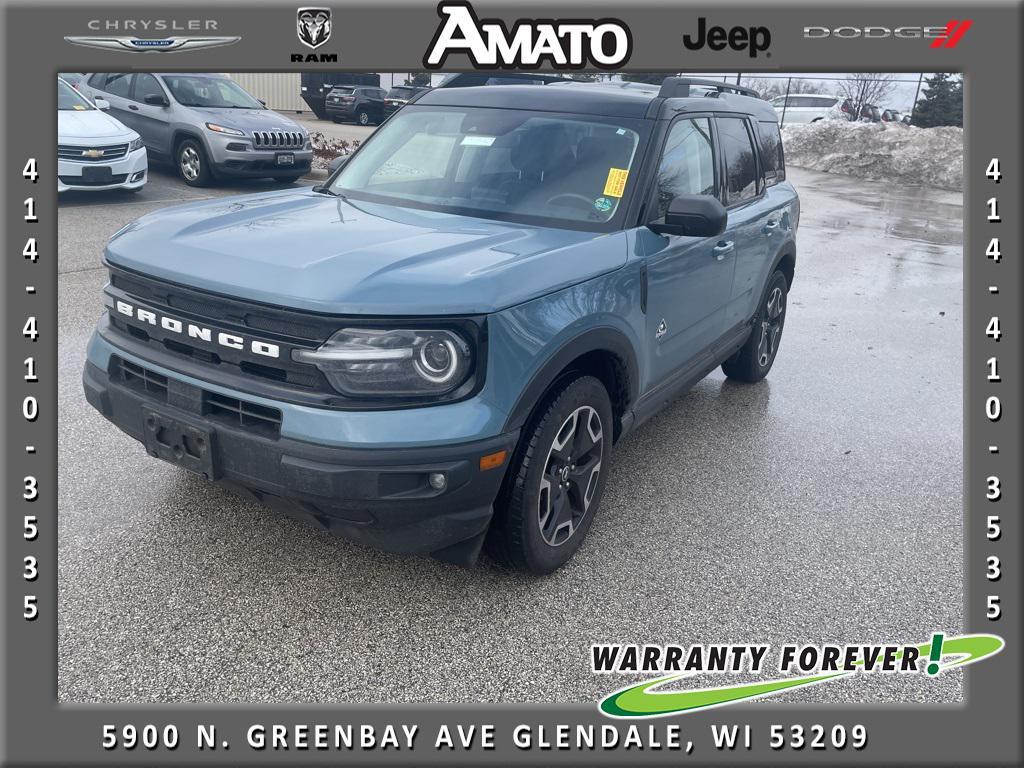 used 2021 Ford Bronco Sport car, priced at $22,990