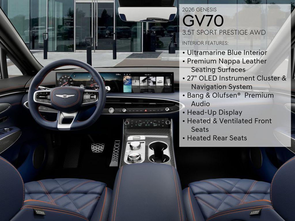 new 2026 Genesis GV70 car, priced at $71,810