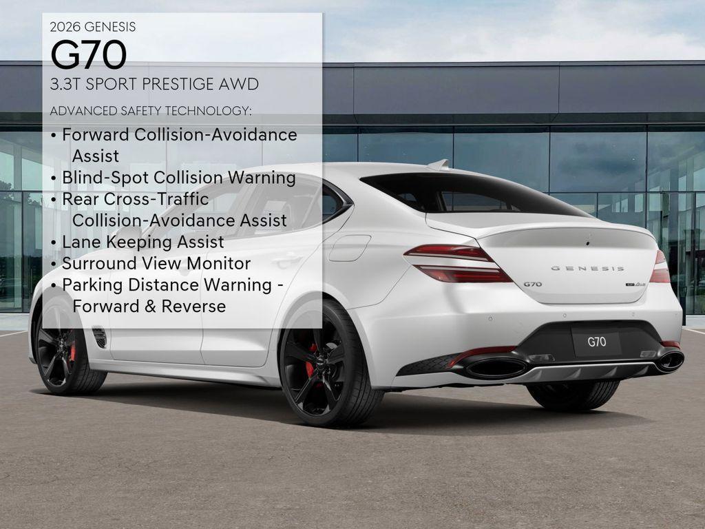 new 2026 Genesis G70 car, priced at $57,170