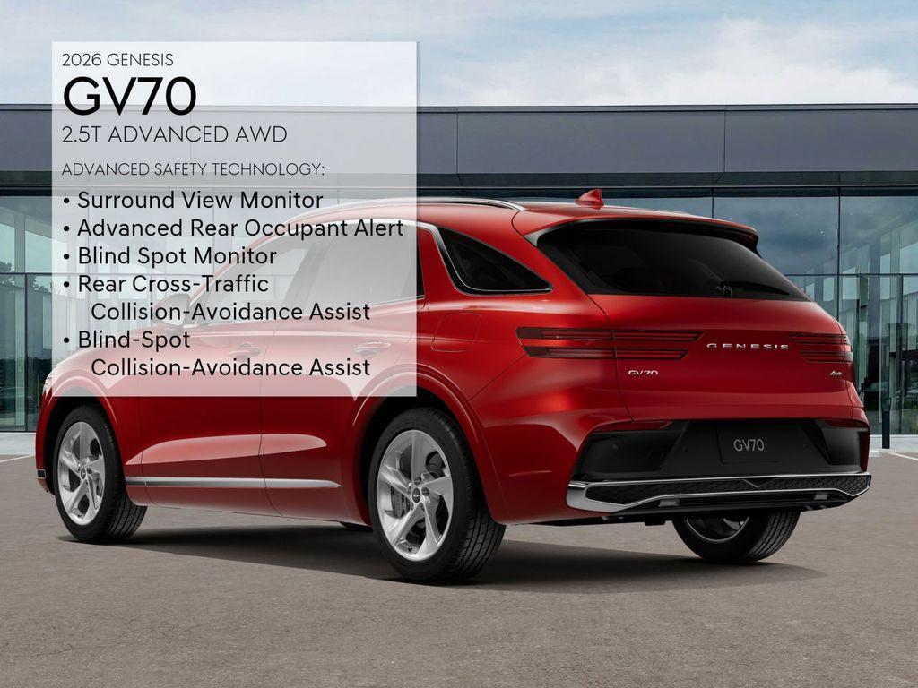 new 2026 Genesis GV70 car, priced at $57,935