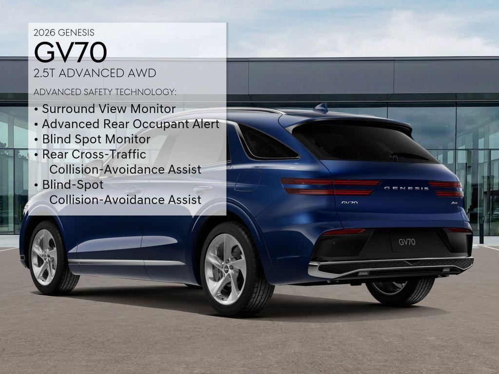 new 2026 Genesis GV70 car, priced at $57,560