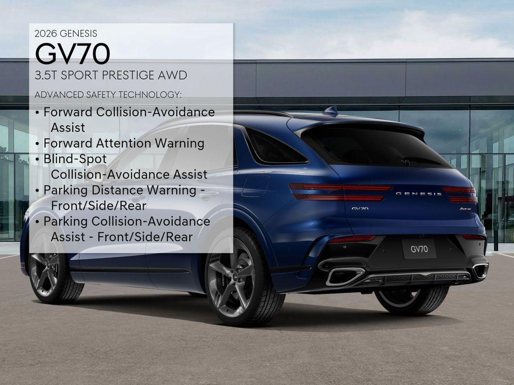new 2026 Genesis GV70 car, priced at $68,748