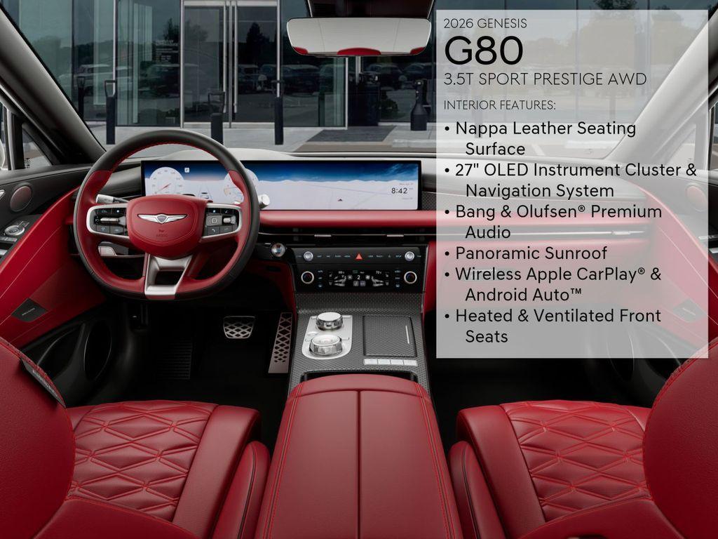 new 2026 Genesis G80 car, priced at $80,065