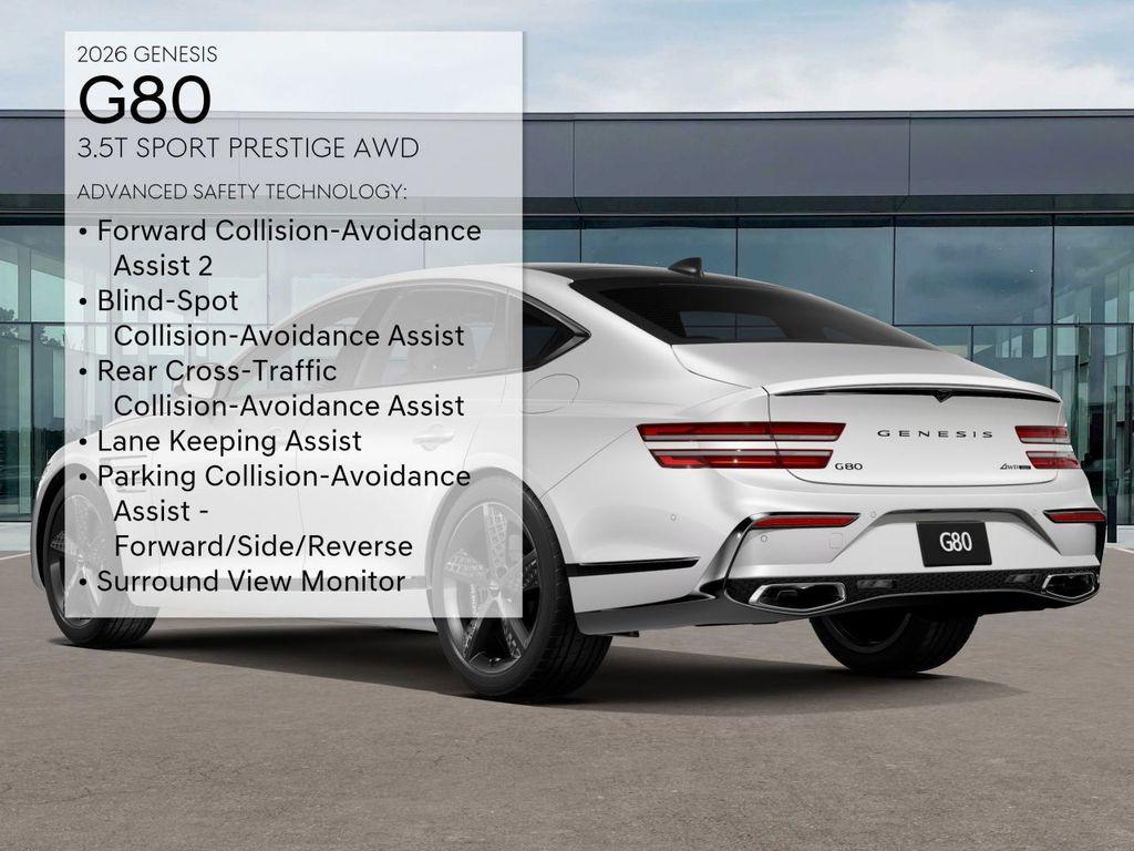 new 2026 Genesis G80 car, priced at $80,065