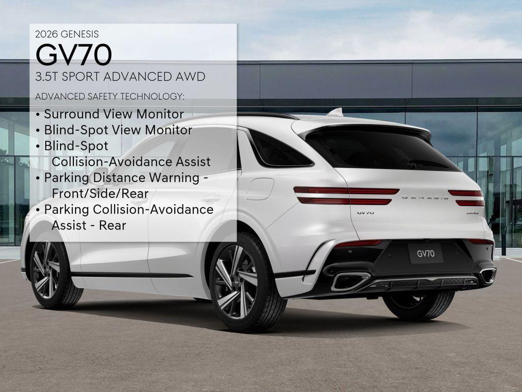 new 2026 Genesis GV70 car, priced at $62,361