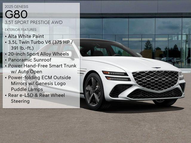 new 2025 Genesis G80 car, priced at $73,166