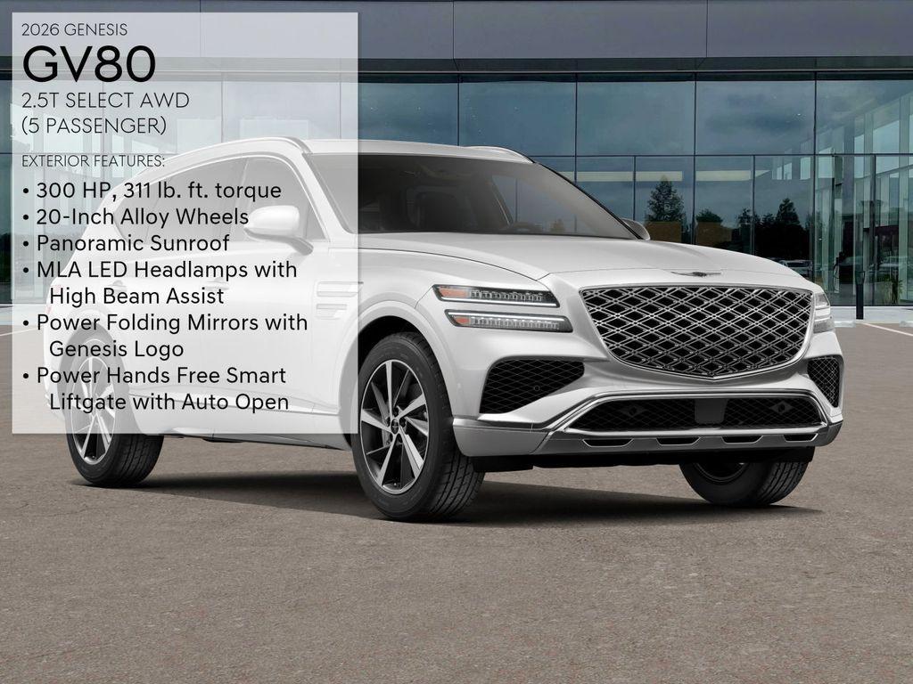 new 2026 Genesis GV80 car, priced at $66,650