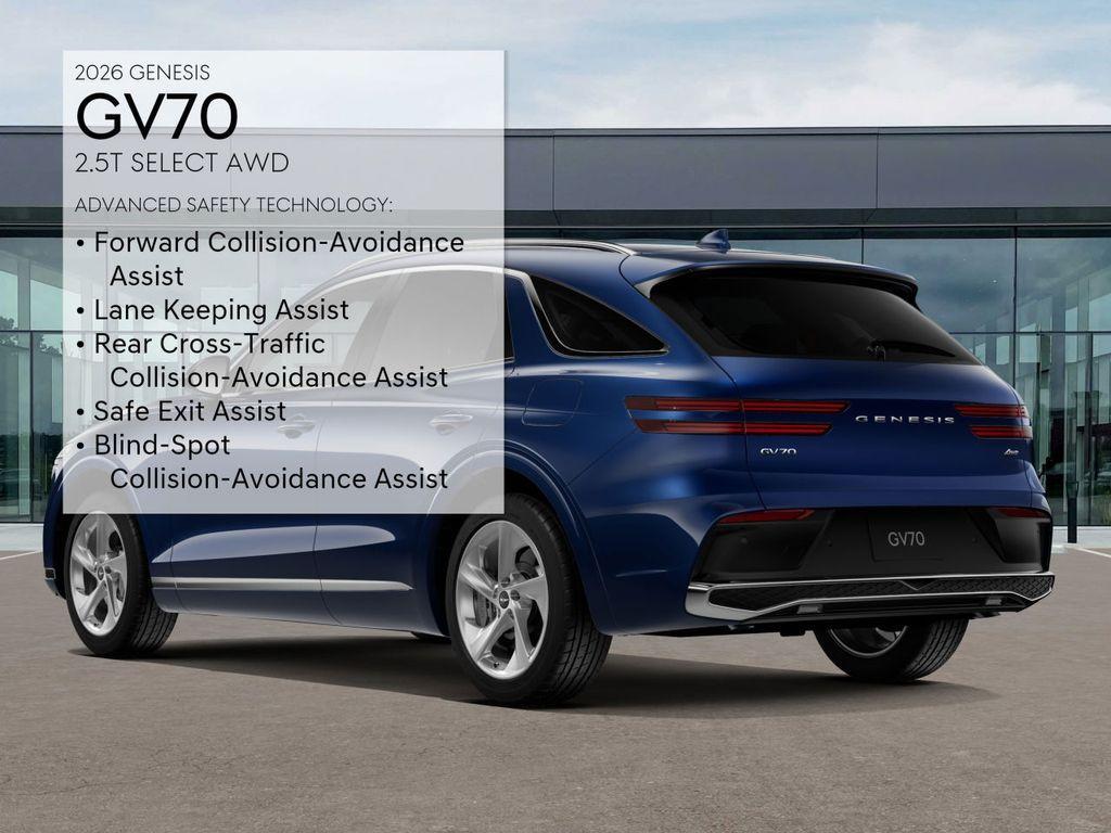 new 2026 Genesis GV70 car, priced at $52,530