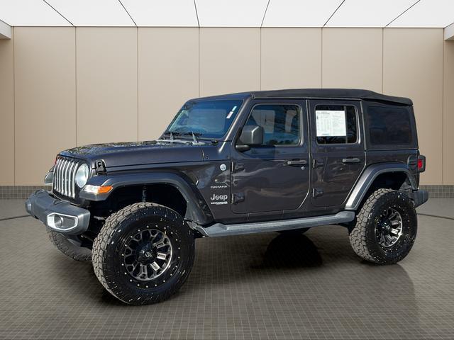 used 2018 Jeep Wrangler Unlimited car, priced at $23,400