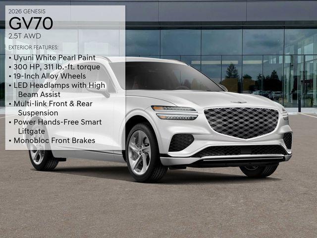 new 2026 Genesis GV70 car, priced at $51,130