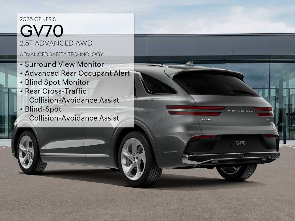 new 2026 Genesis GV70 car, priced at $57,735