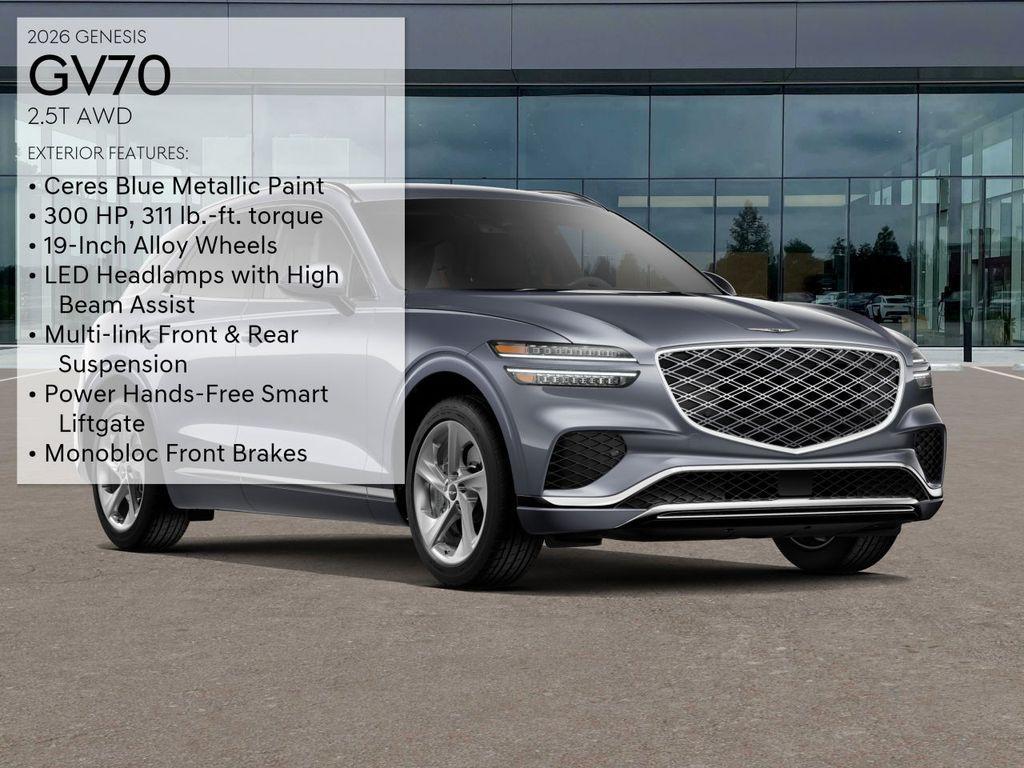 new 2026 Genesis GV70 car, priced at $50,465