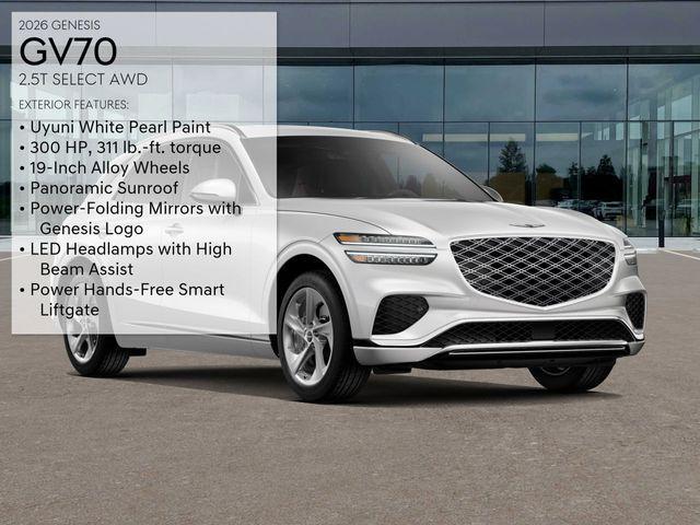 new 2026 Genesis GV70 car, priced at $53,500
