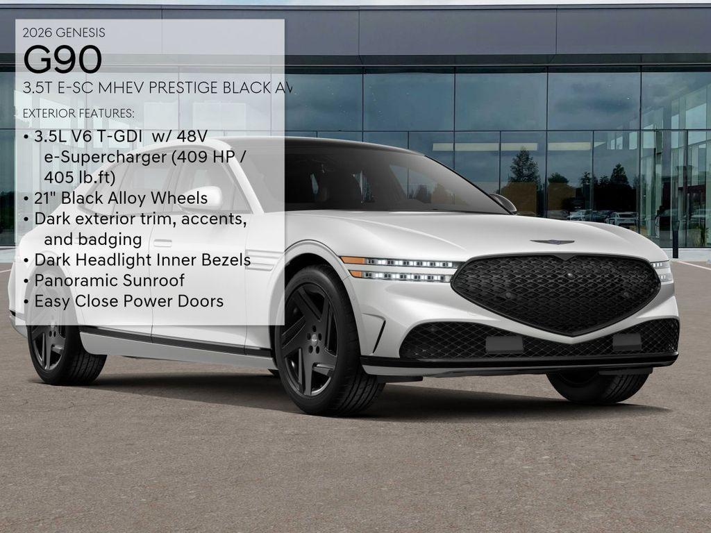 new 2026 Genesis G90 car, priced at $105,200