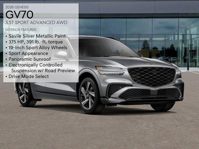 new 2026 Genesis GV70 car, priced at $67,600