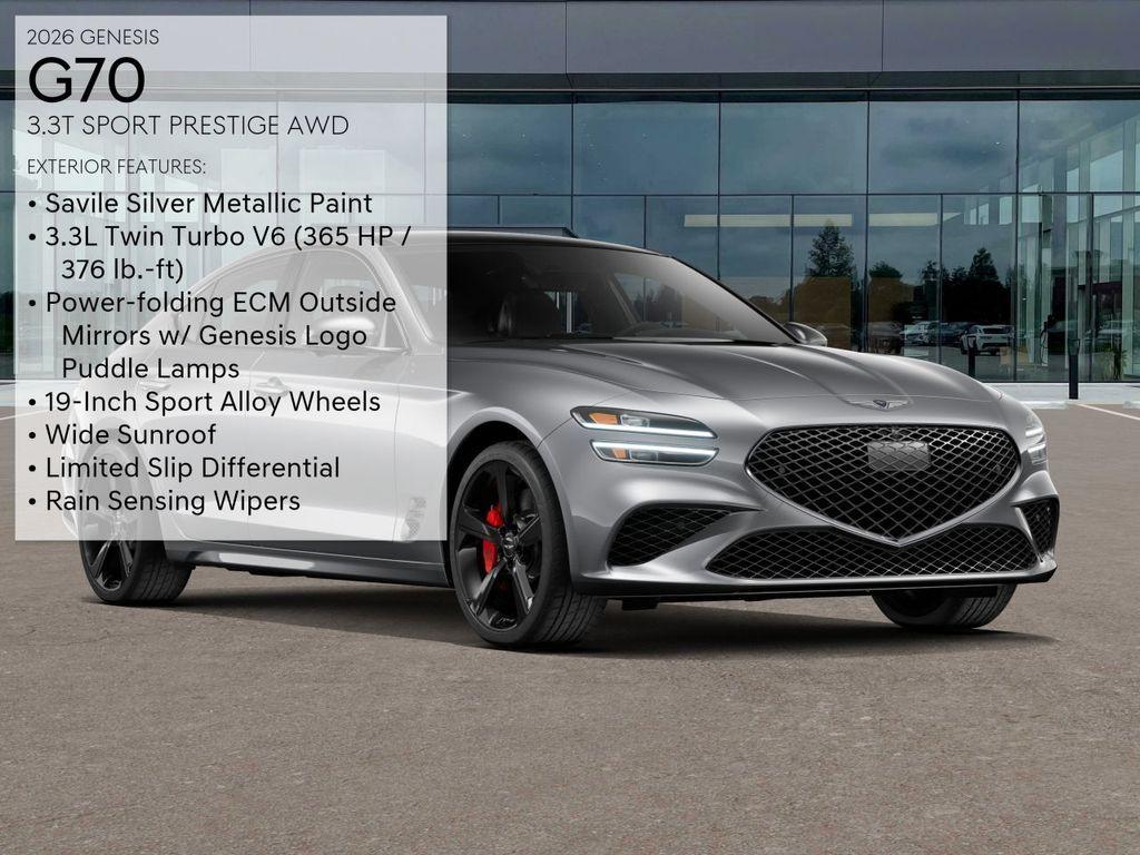 new 2026 Genesis G70 car, priced at $57,170
