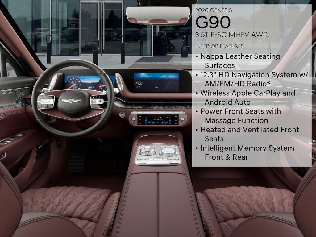 new 2026 Genesis G90 car, priced at $102,410
