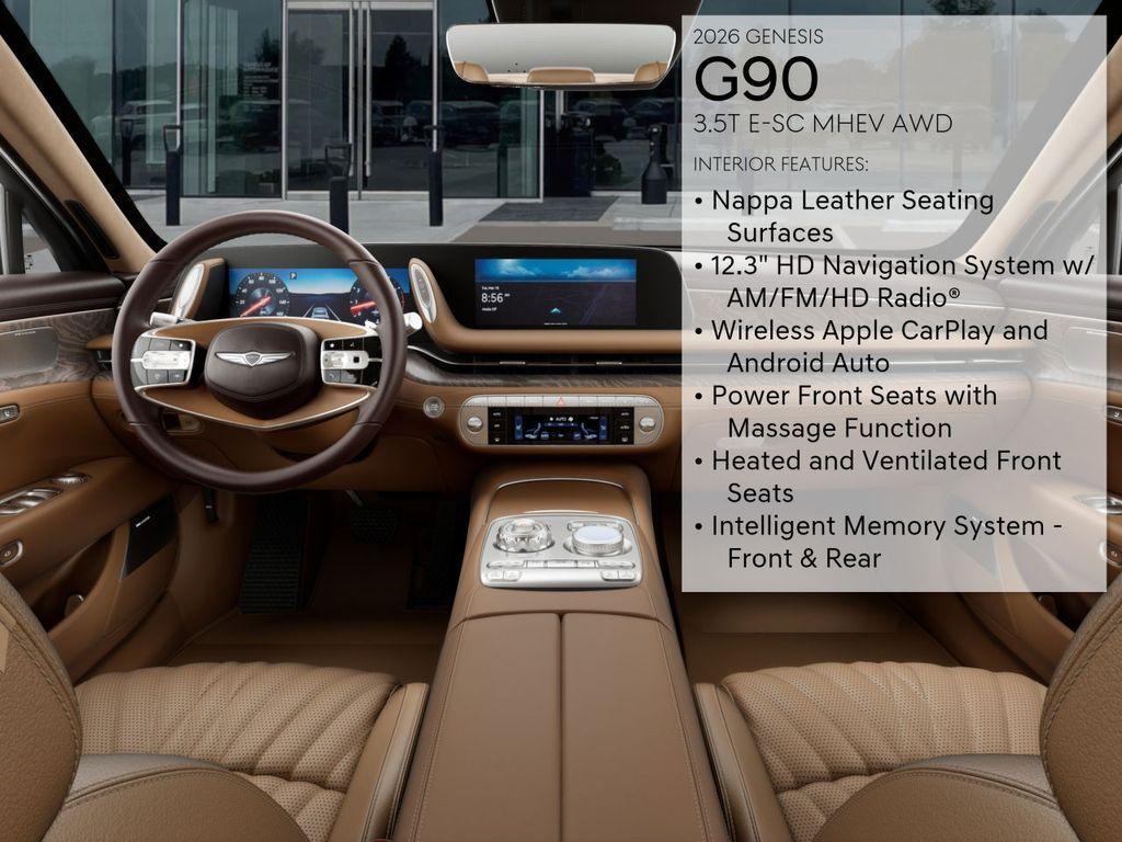 new 2026 Genesis G90 car, priced at $101,800