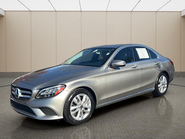 used 2020 Mercedes-Benz C-Class car, priced at $21,400