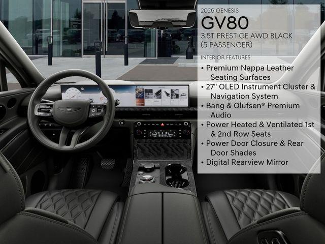new 2026 Genesis GV80 car, priced at $84,575