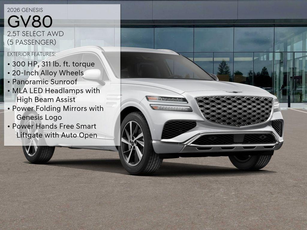 new 2026 Genesis GV80 car, priced at $66,045
