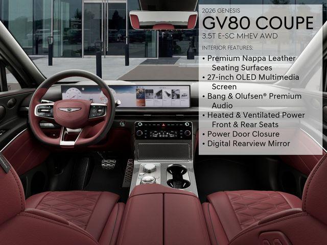 new 2026 Genesis GV80 Coupe car, priced at $90,275